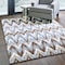 Homeroots 5 x 8 ft. Gray & Taupe Ikat Pattern Area Rug 388846 - alternate 2
